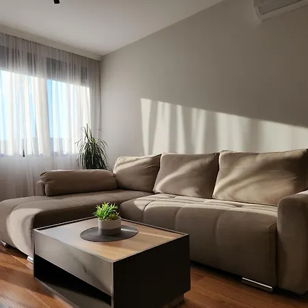 Green Apartments Podgorica With Garage Exterior photo